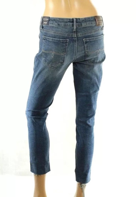 Lucky Brand Women's Curvy Jeans Lolita Sunbeam Crop Size 30 Retail $69.50