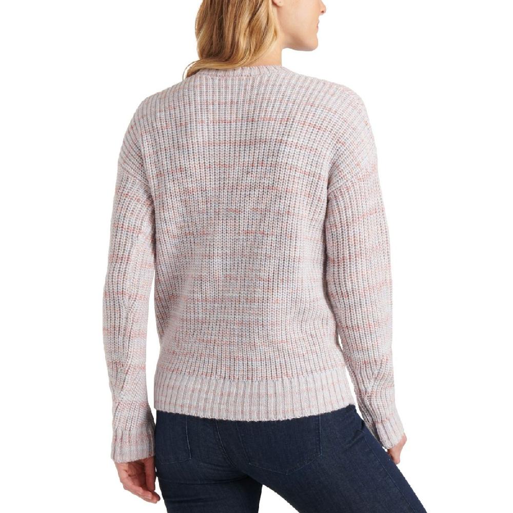 Lucky BRAND Womens Pink Crewneck Sweater Top L 3045