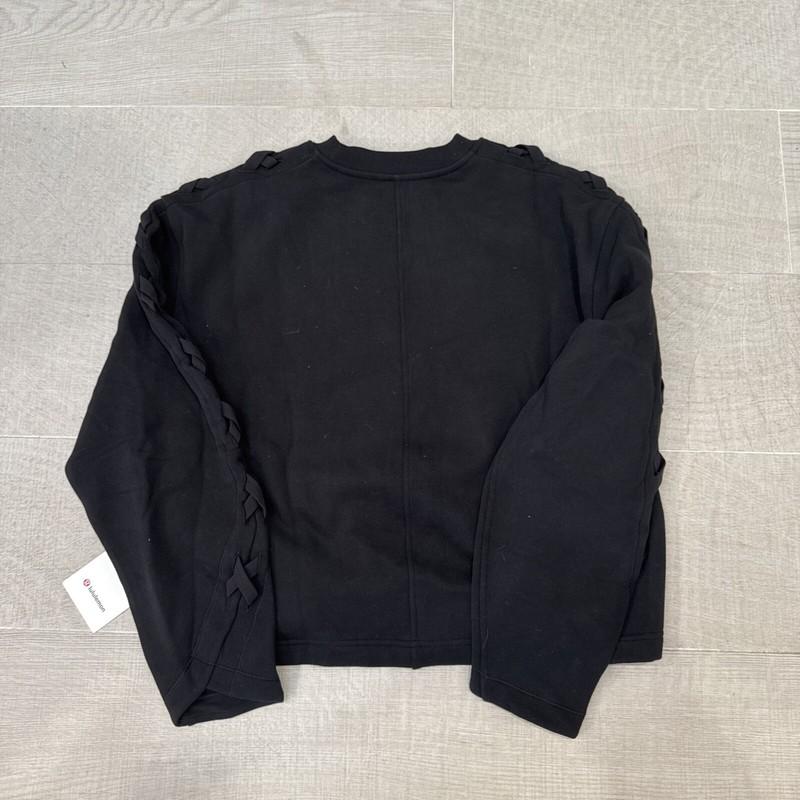 Lululemon Braided Detail High Rise Joggers And Matching Sweatshirt