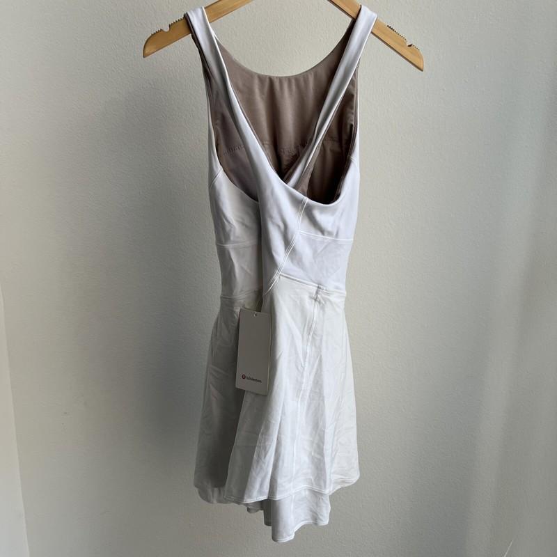 Lululemon Court Crush Dress NWT White Sizes 2 4 6 8 10 12 Liner Tennis LW1DOCS
