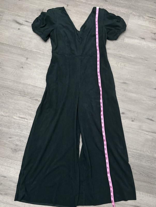 Lysse Lucia Vegan Suede Jumpsuit In Emerald Green Size M