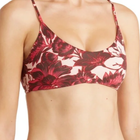 Maaji Rose Lanai Bralette Top & Splendor High Leg Cheeky Bikini Bottom M Set Red