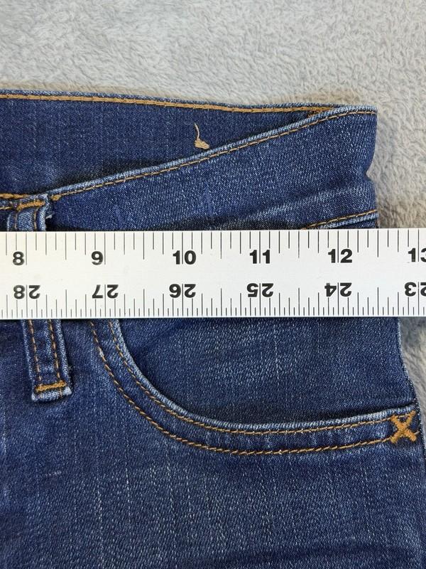 Madewell Jeans Womens 24 Blue Dark Wash Roadtripper High Rise Skinny Regular