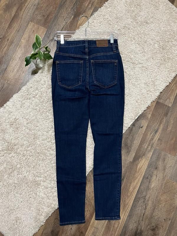 Madewell Size 24 Dark Wash Curvy High Rise Skinny Jeans