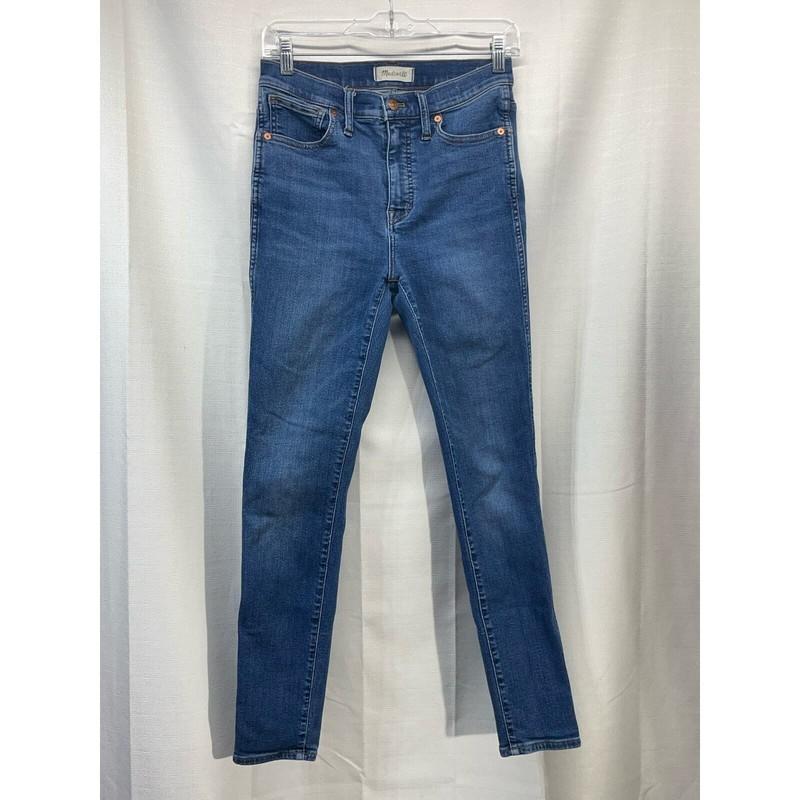 Madewell Women’s Jeans 10” High Rise Skinny Blue Size 27