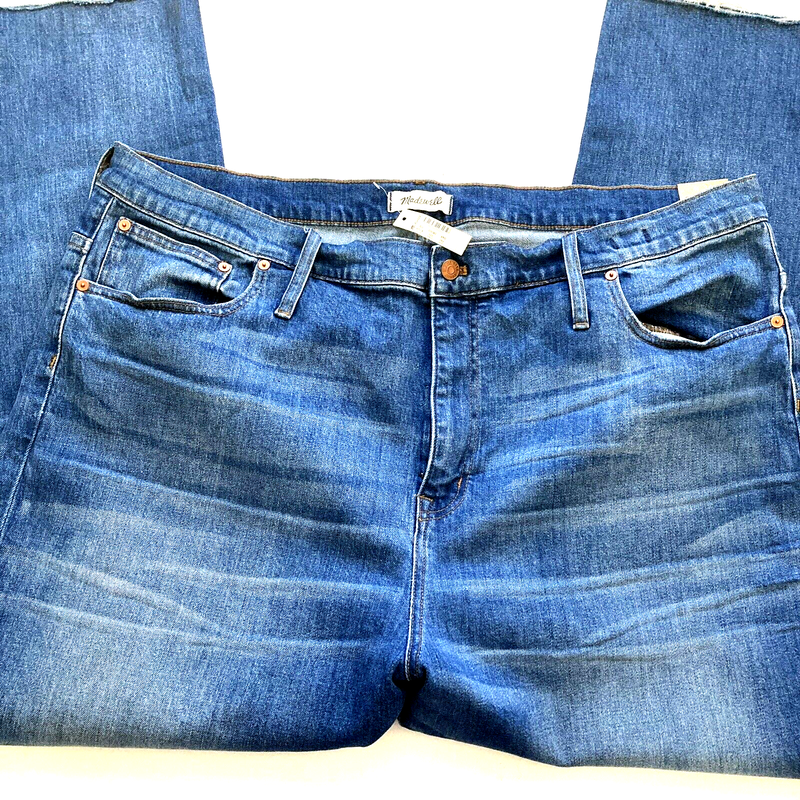 Madewell Women's Jeans Women's Size 36 Tall The High Rise Slim Crop Boyjean NWT