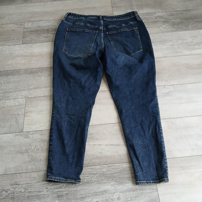 Madewell Womens Curvy Roadtripper Jeans Size 33 Dark Wash Denim Cotton Blend