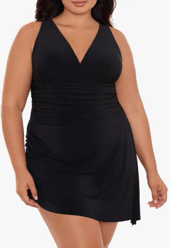 Magicsuit BLACK Plus Celine One-Piece Swimsuit US 22W