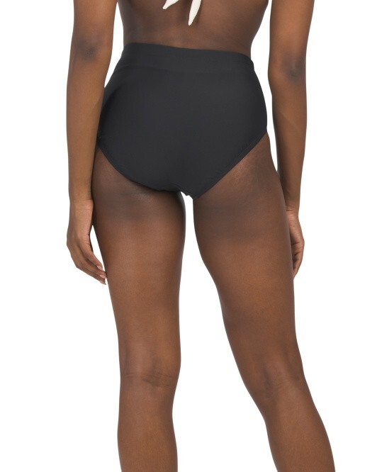 Magicsuit By Miraclesuit Womens Black Swimwear Bottoms Size 12