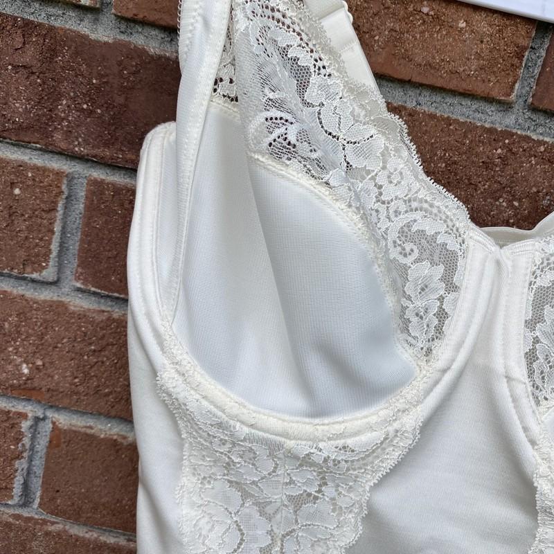 Maidenform Body Briefer All Around Lace Shape Wear Firm Control Unlined Size 38C