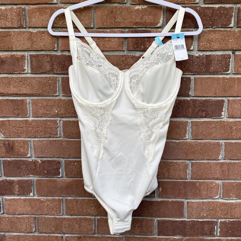 Maidenform Body Briefer All Around Lace Shape Wear Firm Control Unlined Size 38C