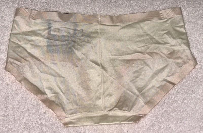MAIDENFORM Comfort Devotion Embellished Ivory Hipster Panty Womens S L XL 2XL