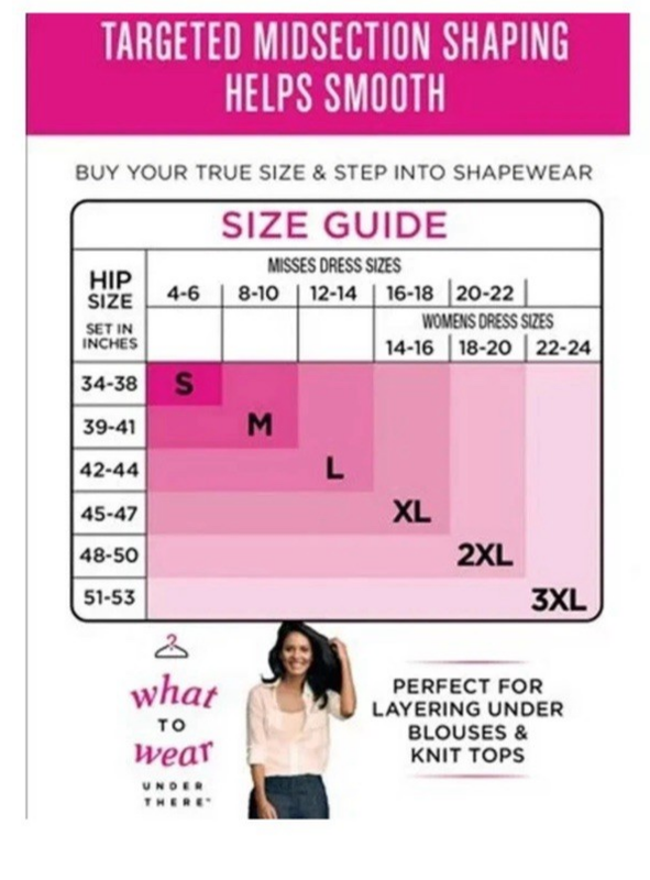 MAIDENFORM FLEXEES Seamless Firm Shaping WAIST TRAINER FP0452