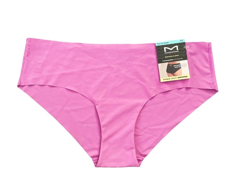 Maidenform Women’s Hipster Panty Magenta Hot Pink Black Beig Underwear Free Cut