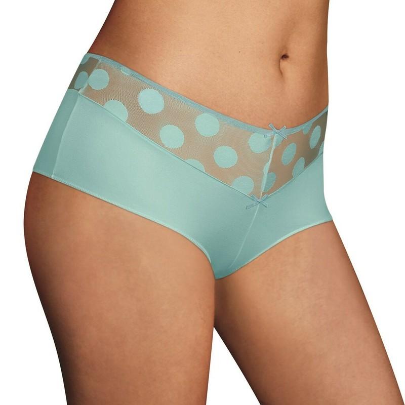 Maidenform Womens Cheeky Scalloped Lace Hipster