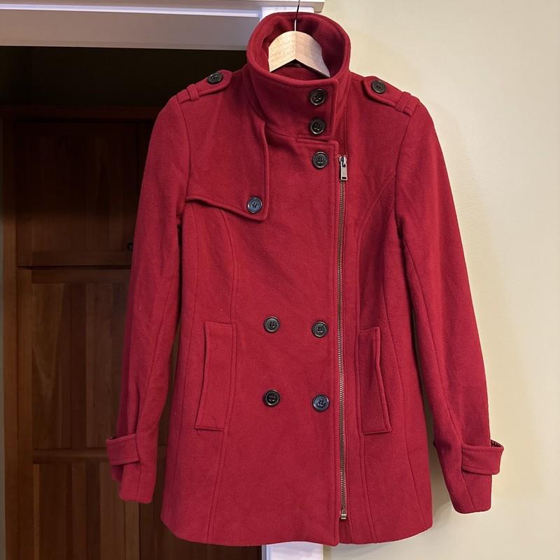 MARC NEW YORK By ANDREW MARC Small Wool Peacoat- Size 4 Great Condition