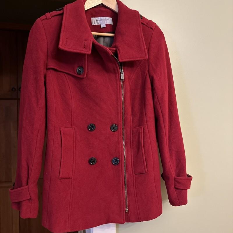 MARC NEW YORK by ANDREW MARC Small Wool Peacoat- Size 4 Great Condition