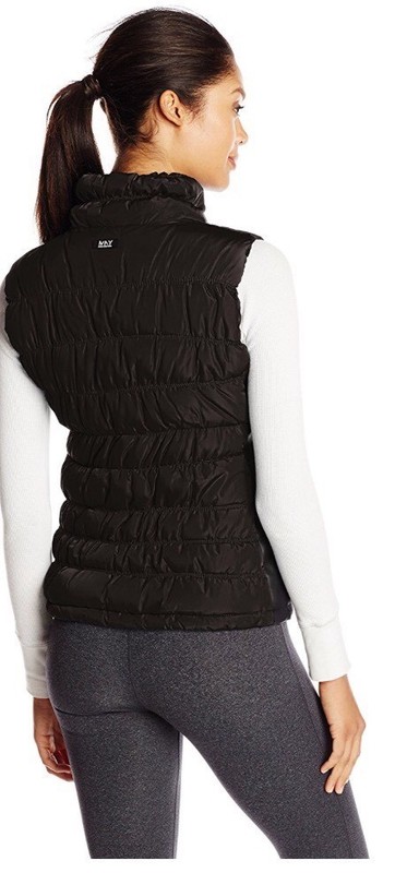 Marc New York Performance Women's Straight-Zip Vest - Large - Black - New