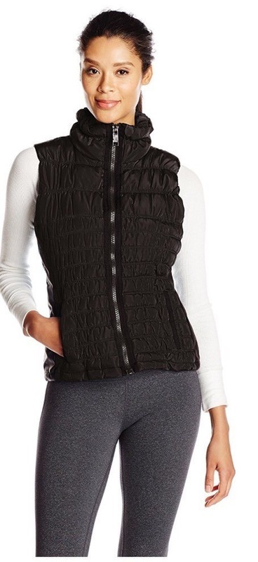 Marc New York Performance Women's Straight-Zip Vest - Large - Black - New