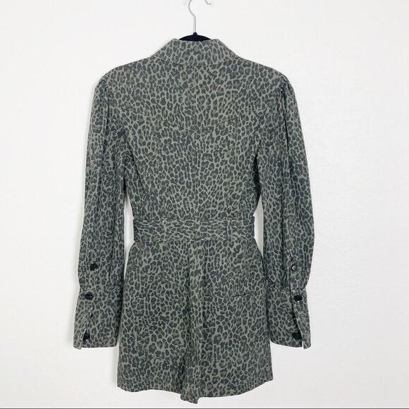 Marissa Webb Mera Leopard Dress XS