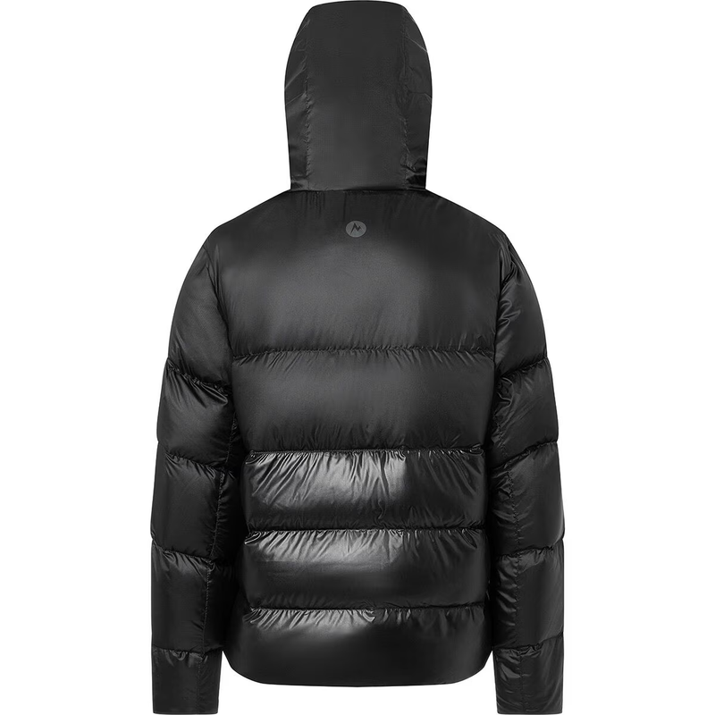 MARMOT Guides Down Womens M Hooded Parka/Jacket/Coat Black NEW $275