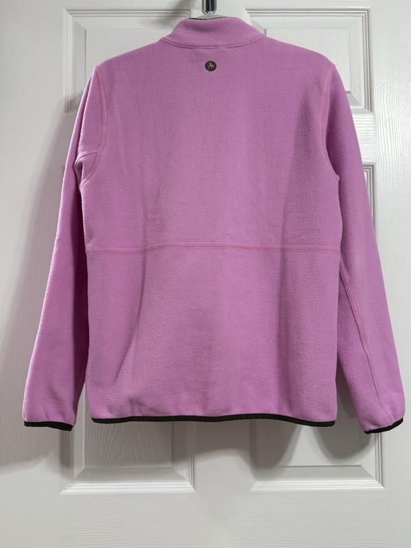 Marmot Rocklin Full Zip Fleece Jacket - Women's Size Medium Pink
