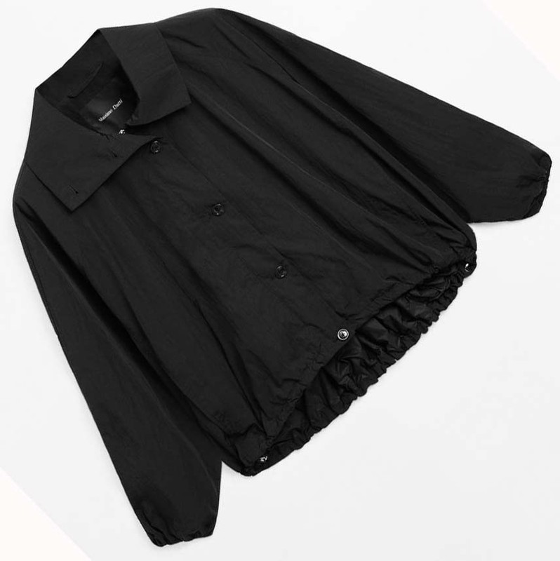 MASSIMO DUTTI NEW WOMAN High Neck Bomber Puff Jacket BLACK S M L 6734/726