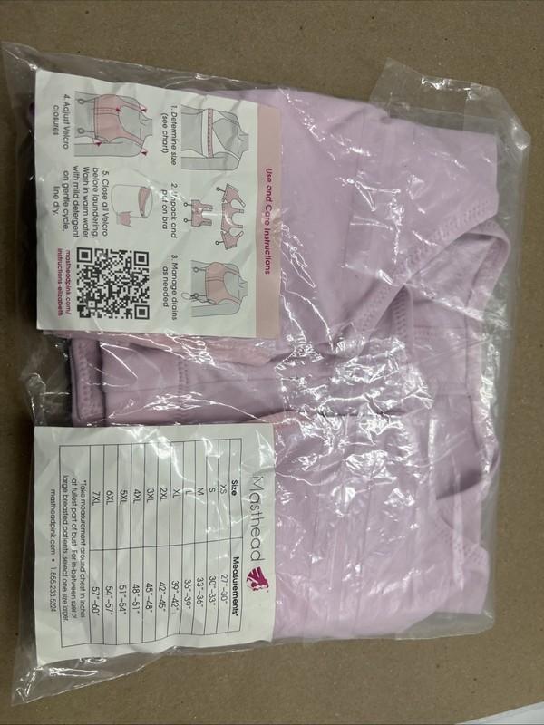 Masthead Size XL Elizabeth Pink Surgical Bra Style 042