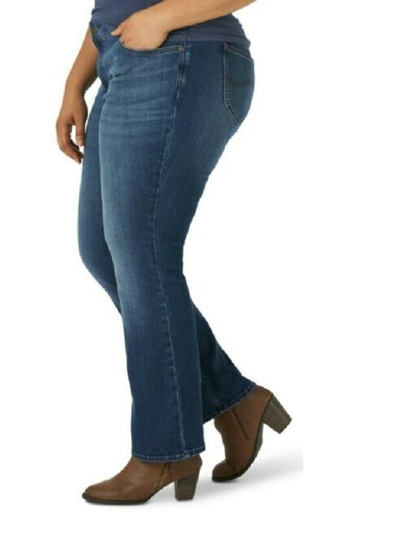 Maurices Flex Jeans Womens Plus Size Bootcut Jean Extra Short / Short Regular