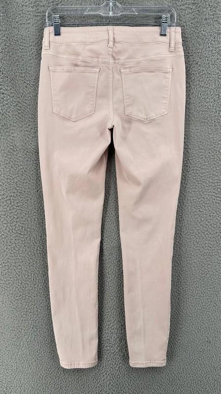 Maurices Skinny Jeans Women's Size Medium Regular Fit Stretch Pink Denim 11064