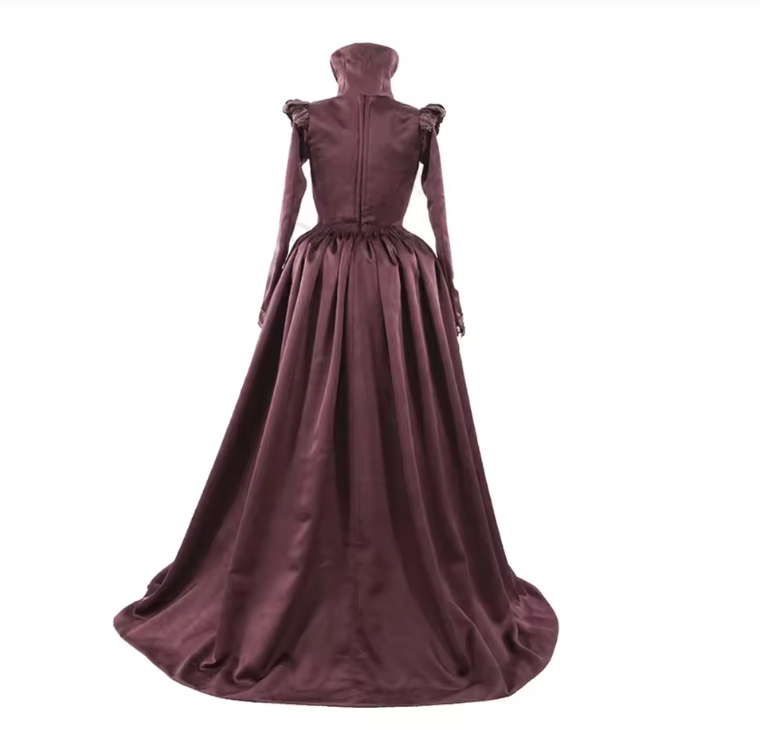 Medieval 1540s - 1560s Tudor Era Red Queen Dress Costume Elizabethan Anne