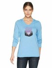 MediumNWT Women's Life Is Good Star Struck Blue Lightweight LS Smooth Hooded Tee