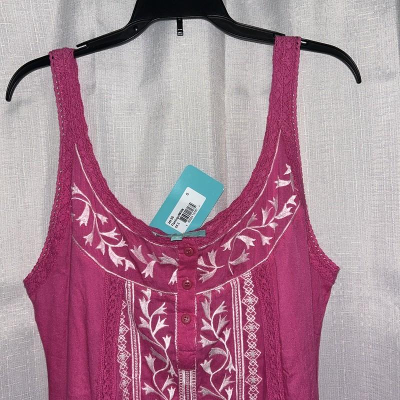 Melissa Odabash JAZ Pink Cover-Up Mini Dress Swimwear SMALL New NWT
