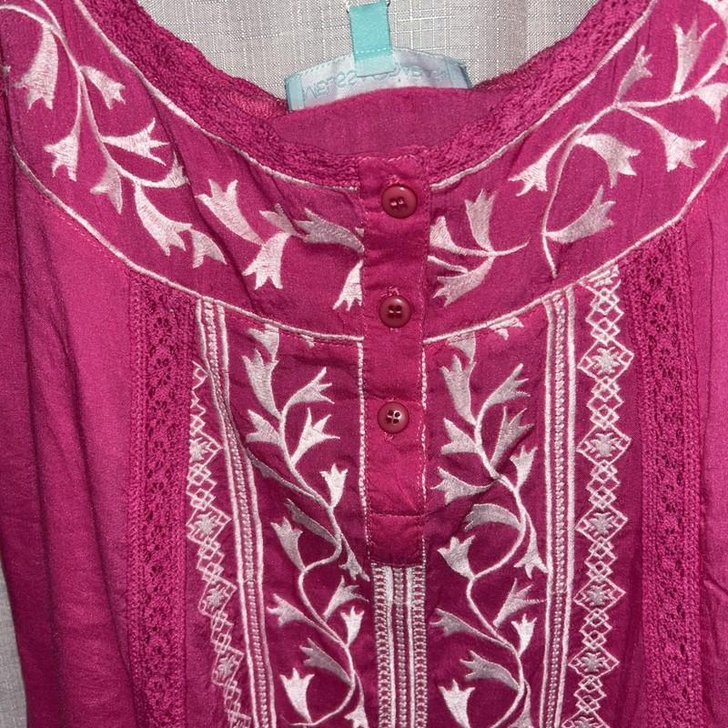 Melissa Odabash JAZ Pink Cover-Up Mini Dress Swimwear SMALL New NWT