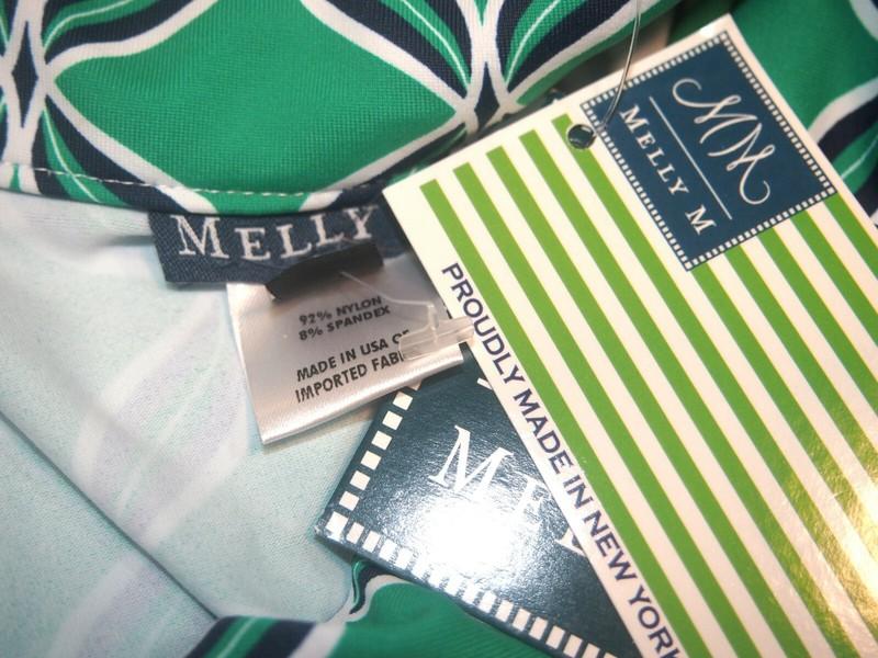 Melly M Long Sleeve Zip Front Dorset Dress NWT Size Small $195 Hannah Green