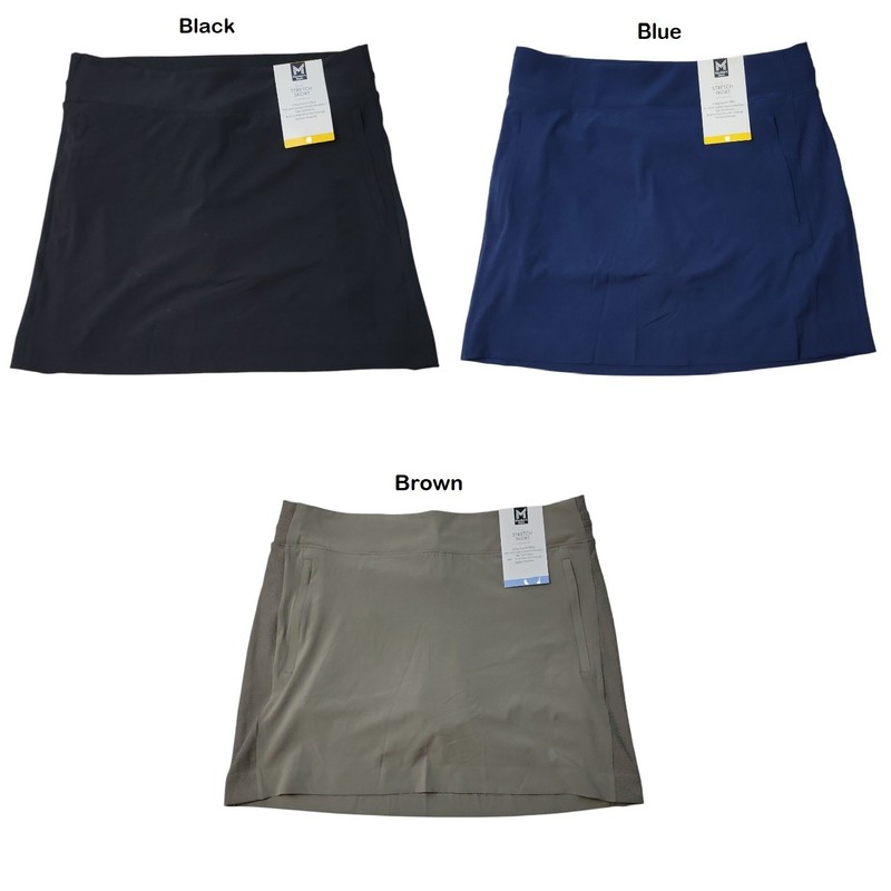 Member's Mark Women's 4 Way Stretch Mid Rise Stretch Skort MM23070