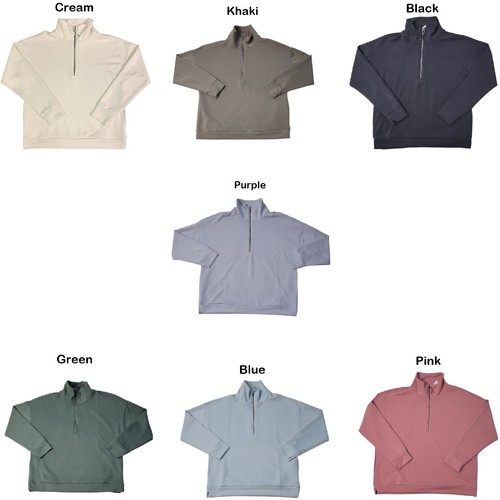 Member's Mark Women's Moisture Wicking Sandwash Quarter Zip Member's Mark Women's Moisture Wicking Sandwash Quarter Zip