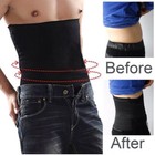 Men Fat Burner Tummy Tuck Belt Body Shaper Girdle Belly Slim Waist Trainer Band