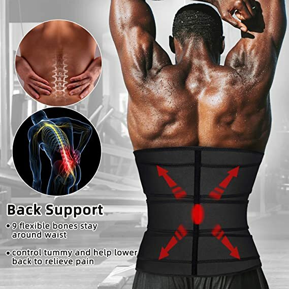 Men's Fajas Para Adelgazar Reductoras Abdomen Para Hombres Gym Faja De Ejercicio