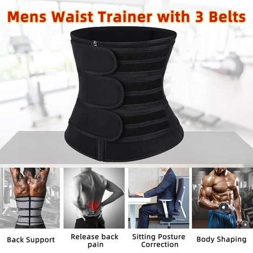 Men's Fajas Para Adelgazar Reductoras Abdomen Para Hombres Gym Faja De Ejercicio
