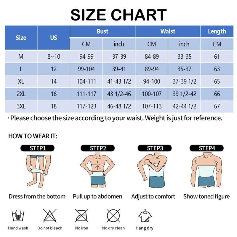 Men Slimming Body Shaper Tank Top Abdomen Gynomastica Compression Vest Shirt Gym