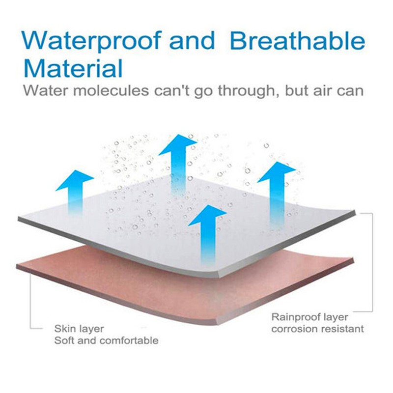 Men Women Adults Raincoat Rain Coat Hooded Waterproof Jacket Poncho Rainwear