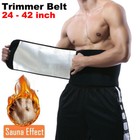 Men Women Waist Trainer Belt Fat Burning Polymer Weight Loss Girdle Fitness