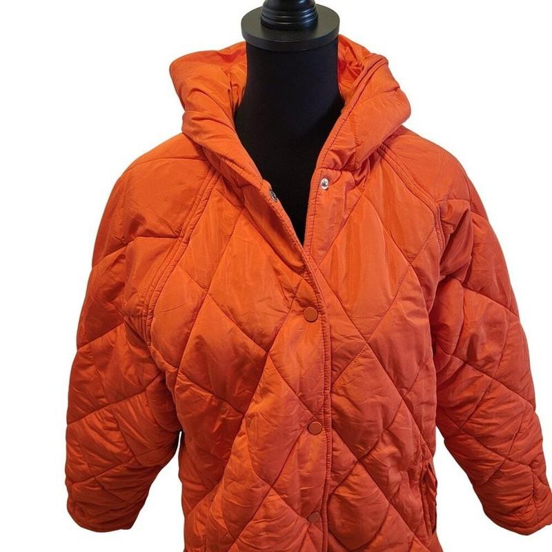 MEROKEETY Women’s Winter Coat Puffer Jacket Oversized NWT