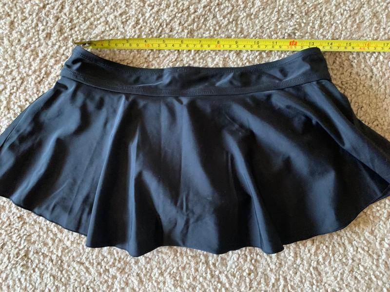 Merona Swim Skirt Bottom Women’s Size Small Black