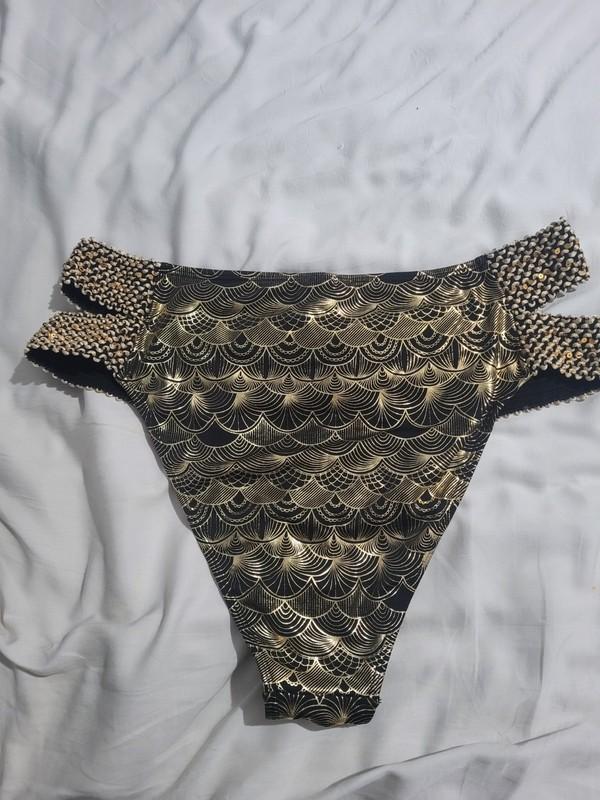 Metallic Bikini Bottom 2x