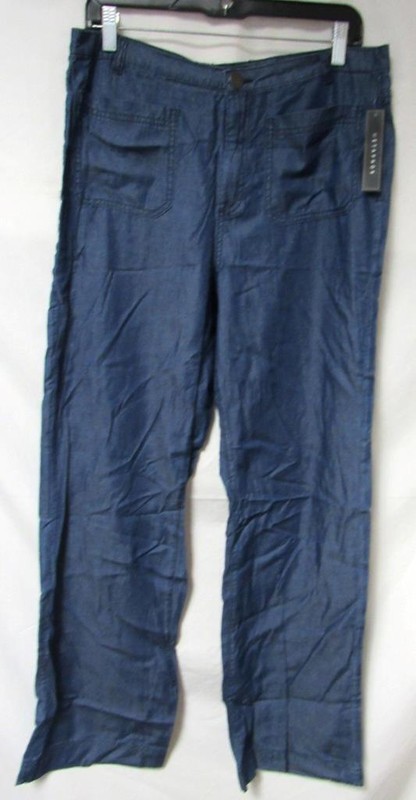 Metaphor Women's Missy Size 8 10 or 12 Wide Leg Jeans MSRP $48 C1 4918