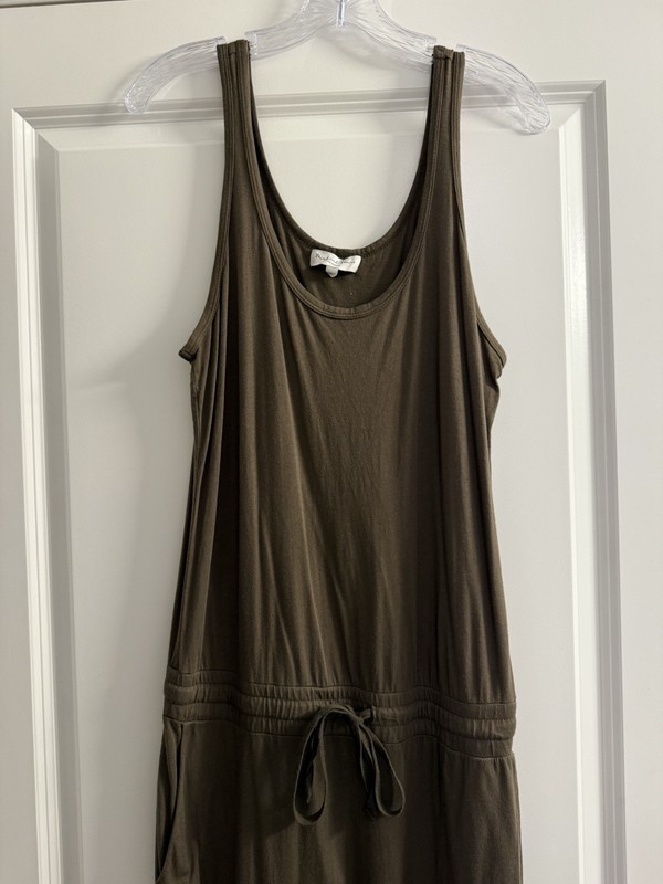 Michael Stars Tank Cropped Jumpsuit Size L