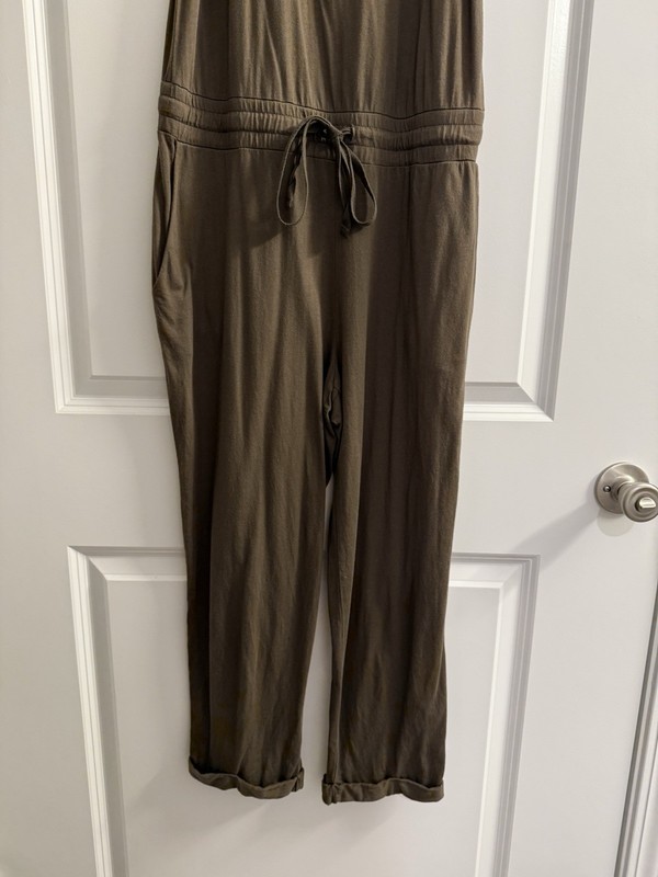 Michael Stars Tank Cropped Jumpsuit Size L