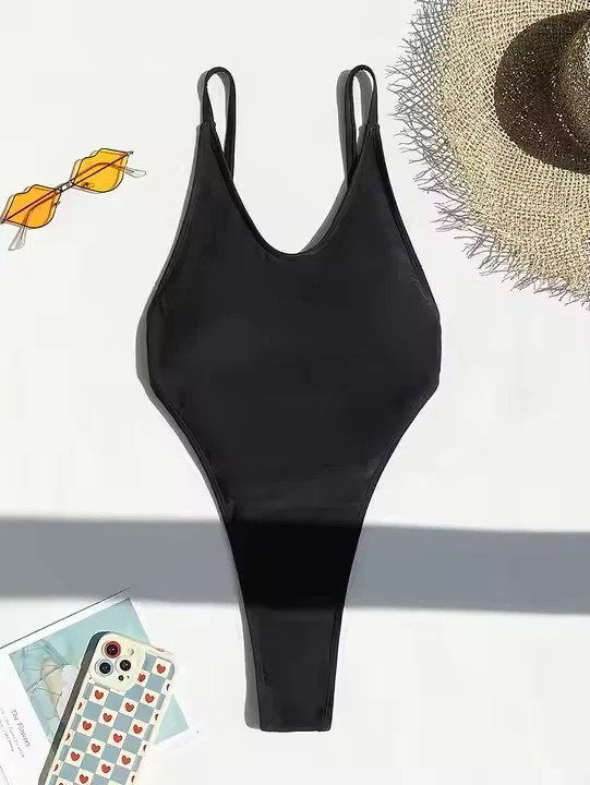 Micro Thong Monokini One Piece G-String Swimsuit Sexy High Cut Leg Beachwear